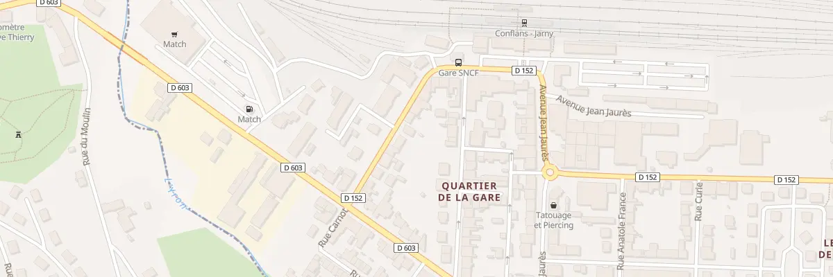 Plan du 28 Rue Carnot à Jarny
