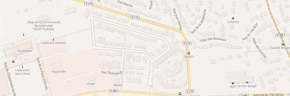 Plan du 697 Rue du General Sere de Riviere à Écrouves