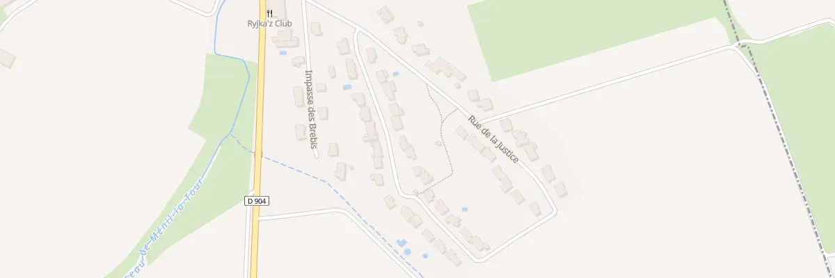 Plan du 11 Rue de l’Orée du Parc à Ménil-la-Tour