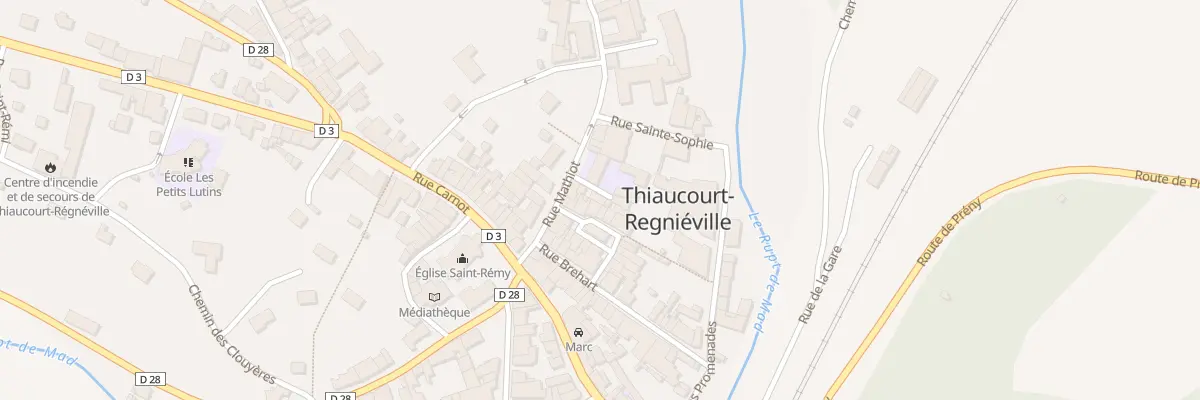 Plan du 1 Imp Pierrot à Thiaucourt-Regniéville