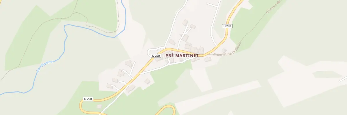 Plan du 5079 Hameau du Pre Martinet à Villard-Saint-Sauveur