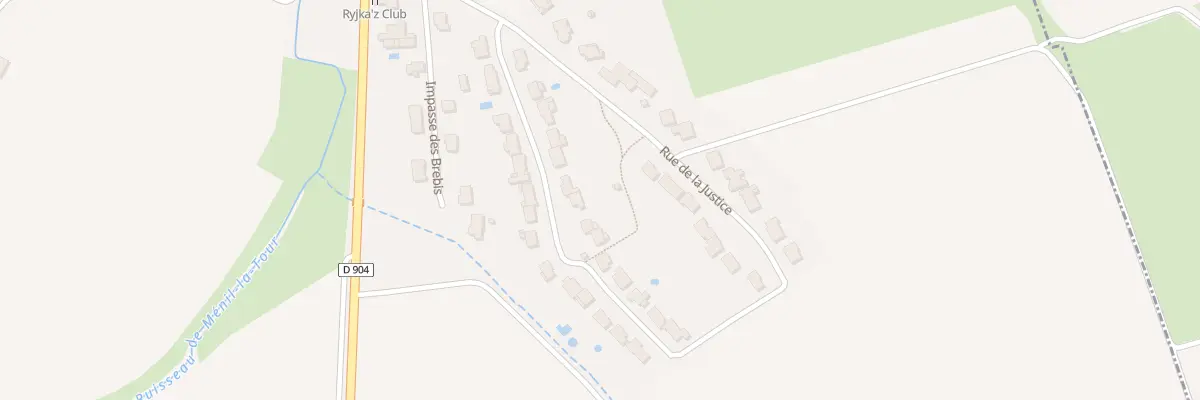Plan du 13 Rue de l’Orée du Parc à Ménil-la-Tour