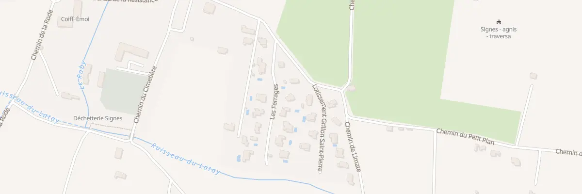 Plan du 5 Rue du Lot les Ferrages à Signes