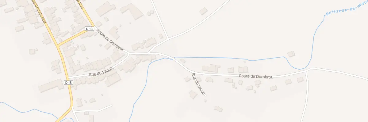 Plan du 135 Le Grand Pre à Suriauville