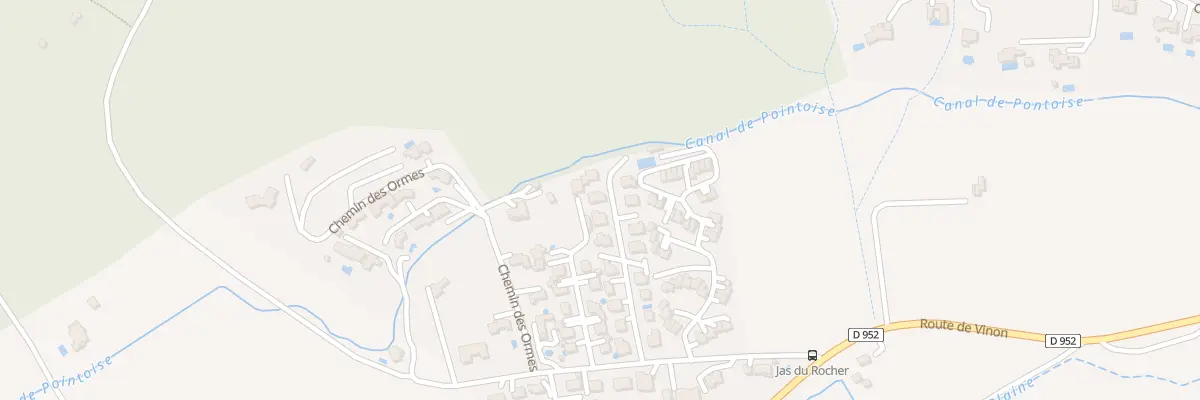 Plan du 147 Che de l’Oumede à Gréoux-les-Bains