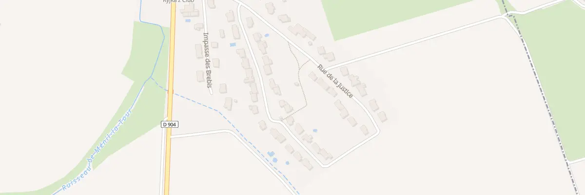 Plan du 15 Rue de l’Orée du Parc à Ménil-la-Tour