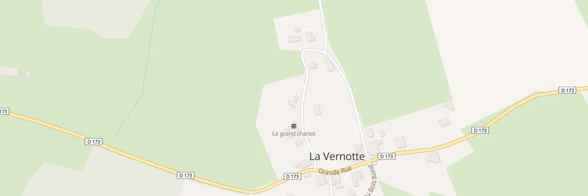 Plan du 3 Rue de la Loge à La Vernotte
