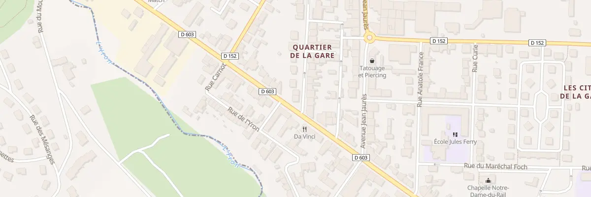 Plan du 3 Rue Jeanne d’Arc à Jarny