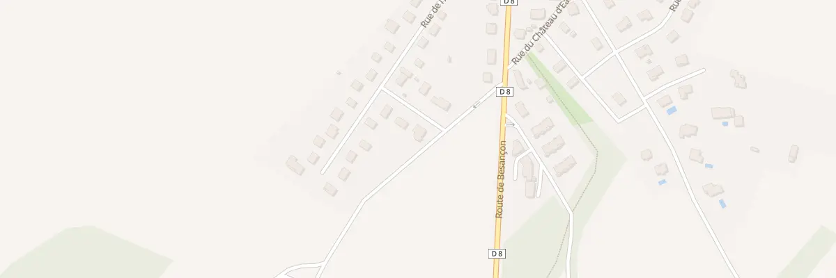 Plan du 6 Rue des Villas à Émagny