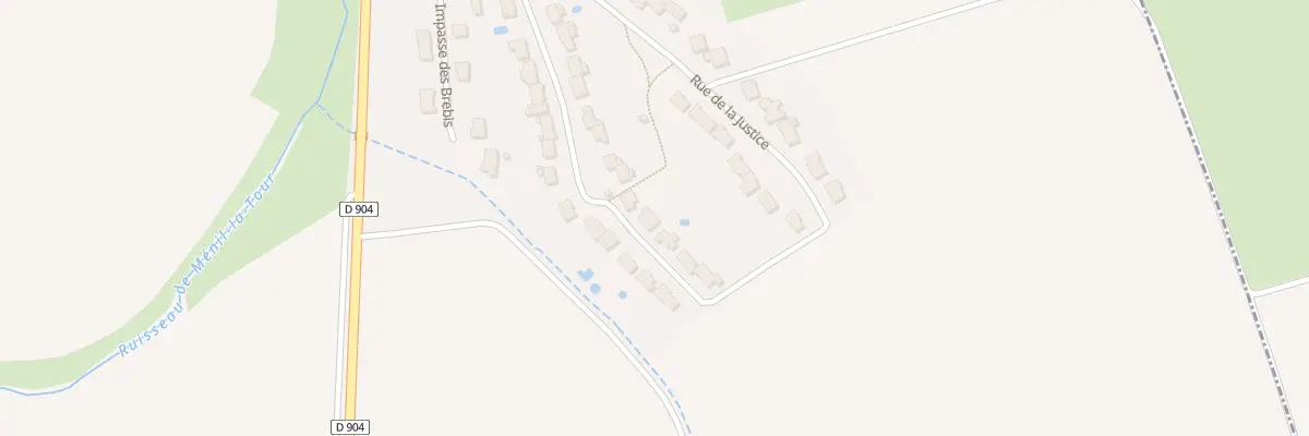 Plan du 21 Rue de l’Orée du Parc à Ménil-la-Tour