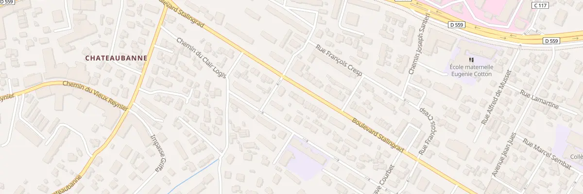 Plan du 54 Bd Stalingrad à La Seyne-sur-Mer