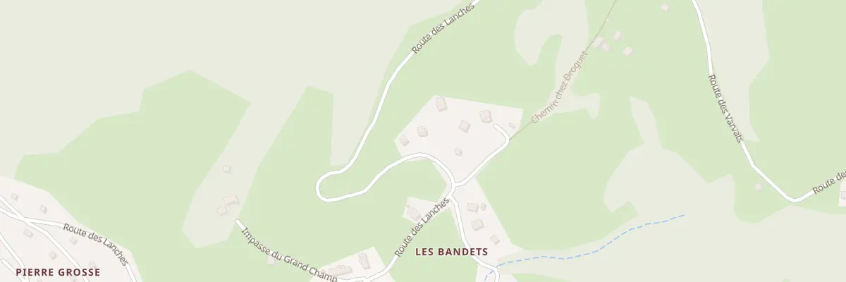 Plan du 5410F Les Bandets Dessus à Saint-Pierre-d’Entremont