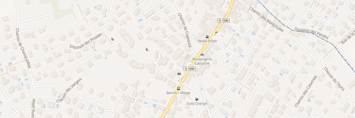 Plan du 286 Rte Rn 90 à Bernin