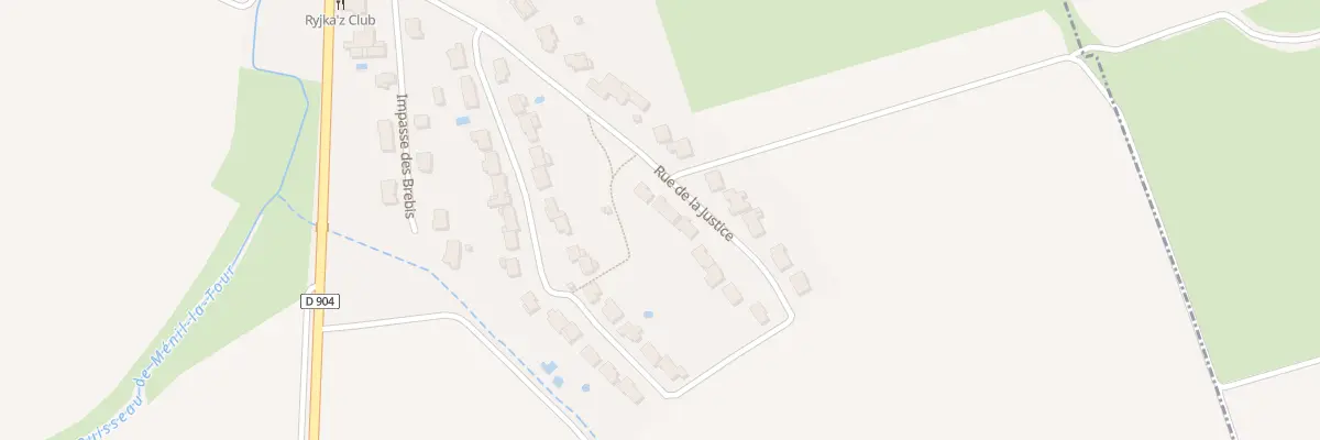 Plan du 10 Rue de la Justice à Ménil-la-Tour