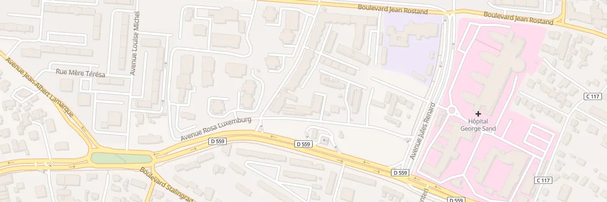 Plan du 159 Av Rosa Luxemburg à La Seyne-sur-Mer