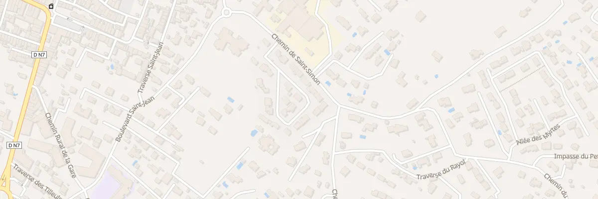 Plan du 263 Rue des Jardins de Vaucanson à Saint-Maximin-la-Sainte-Baume