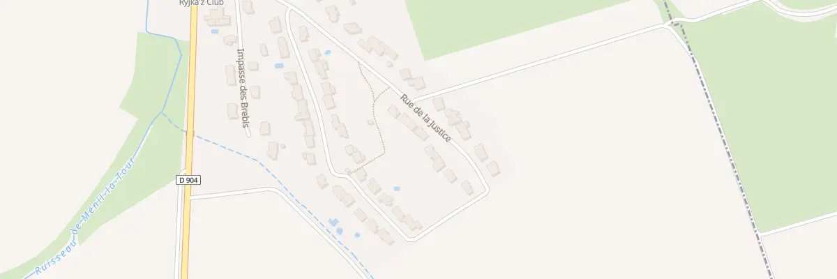 Plan du 12 Rue de la Justice à Ménil-la-Tour