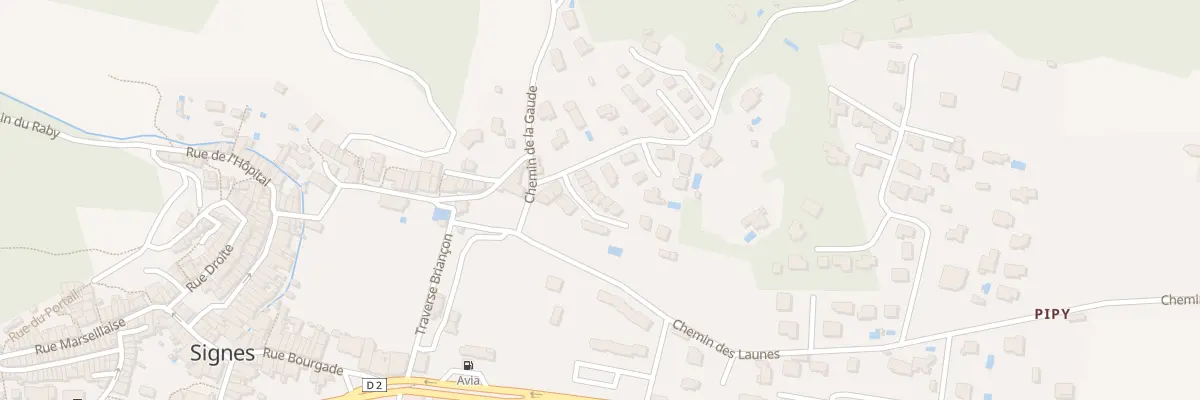 Plan du 10 Lot Le Clos Rigau à Signes