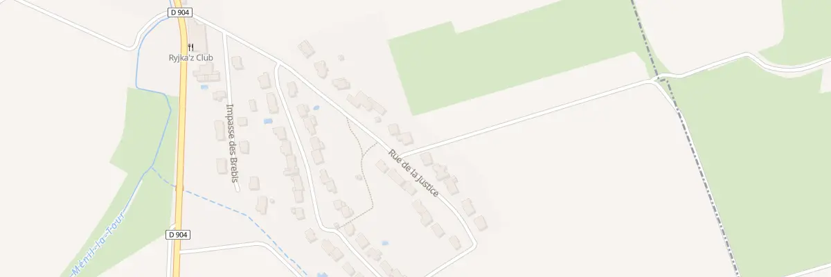 Plan du 19 Rue de la Justice à Ménil-la-Tour