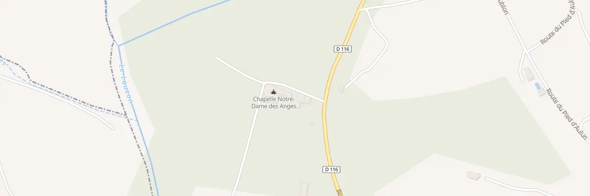 Plan du 7088 Notre Dame des Anges à Lurs