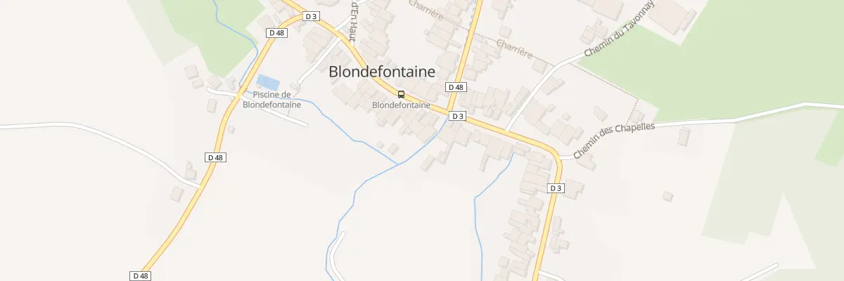 Plan du 26 Rue de la Grande Fontaine à Blondefontaine