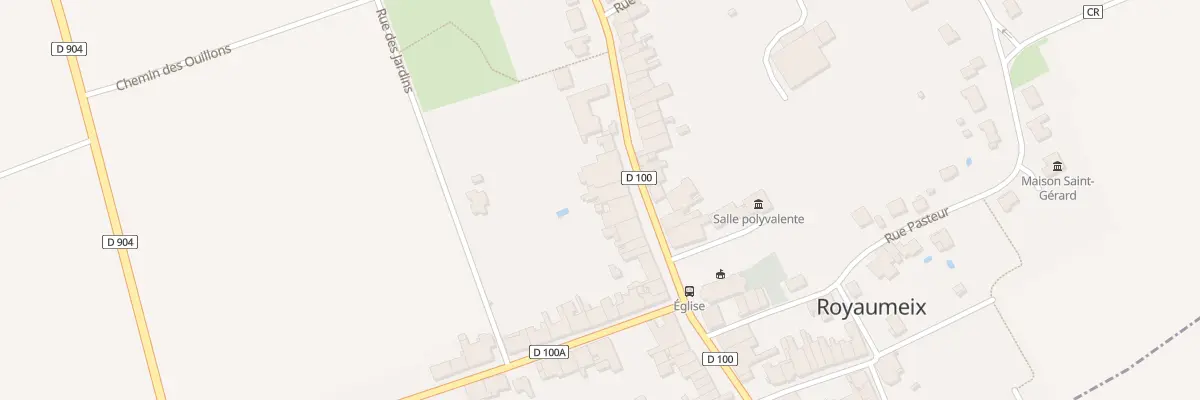 Plan du 9 Rue de la République à Royaumeix