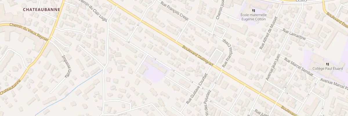 Plan du 30 Bd Stalingrad à La Seyne-sur-Mer
