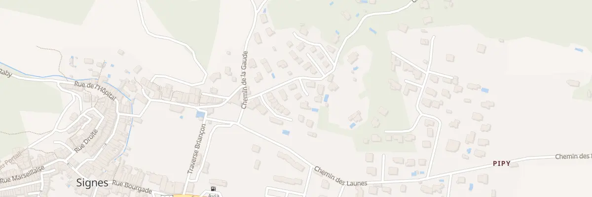 Plan du 16 Lot Le Clos Rigau à Signes