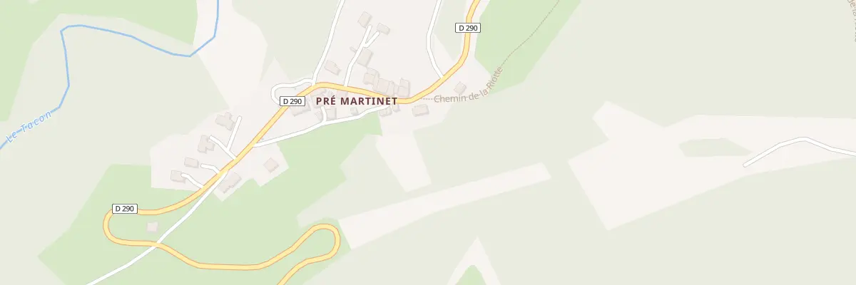 Plan du 5202 Hameau du Pre Martinet à Villard-Saint-Sauveur