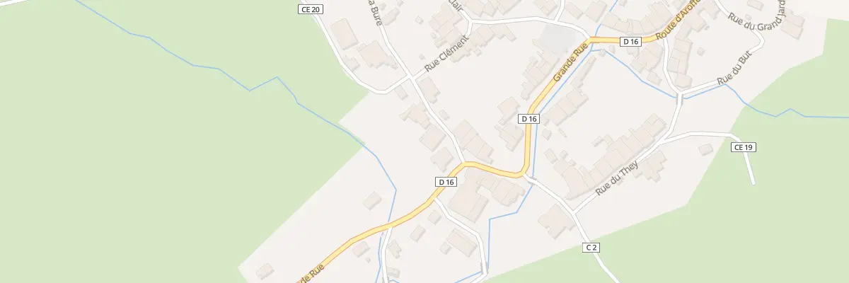 Plan du 25 Rue de Bure à Aouze