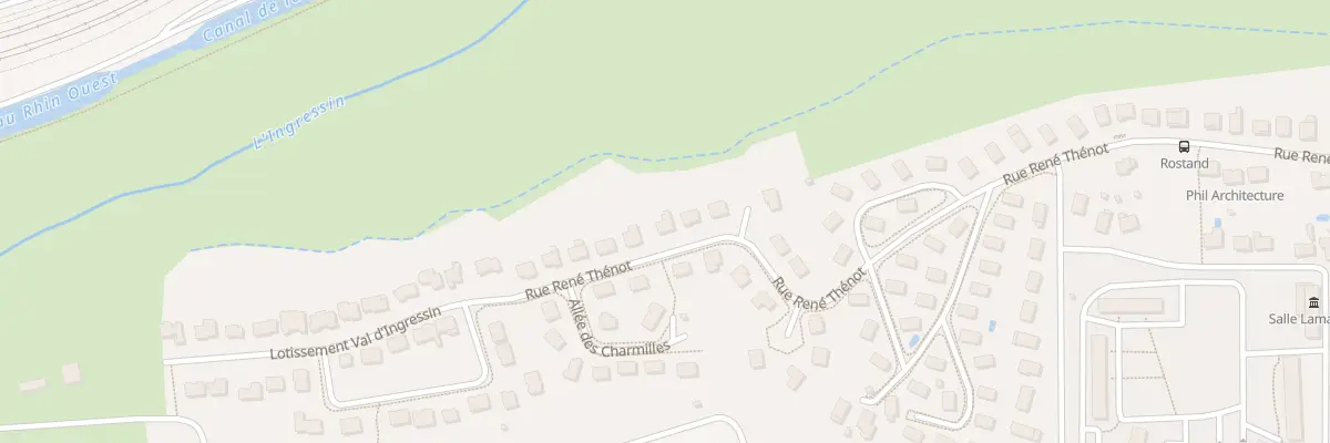 Plan du 704 Rue René Thénot à Écrouves