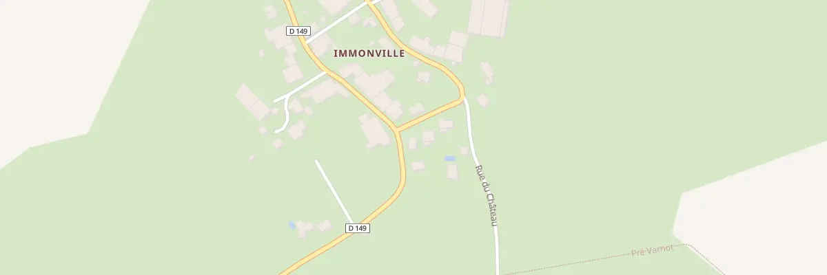 Plan du 5034 Rte d’Immonville à Lantéfontaine