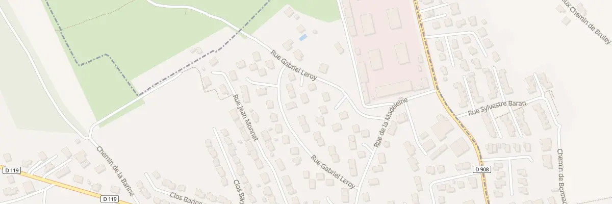 Plan du 272 Rue Gabriel Leroy à Écrouves