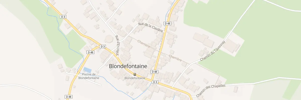 Plan du 11 Rue de la Saule à Blondefontaine