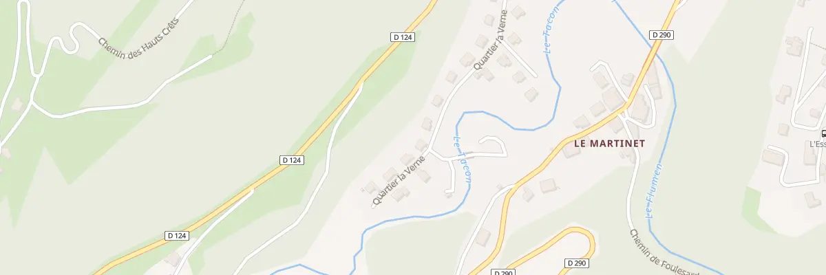 Plan du 32 Qua la Verne à Villard-Saint-Sauveur