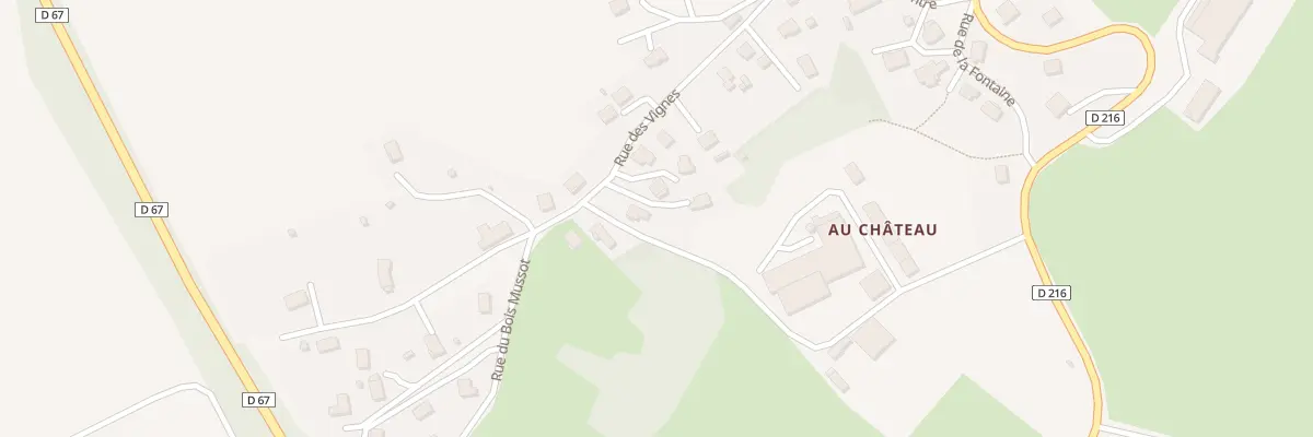 Plan du 21 Rue des Vignes à Audeux