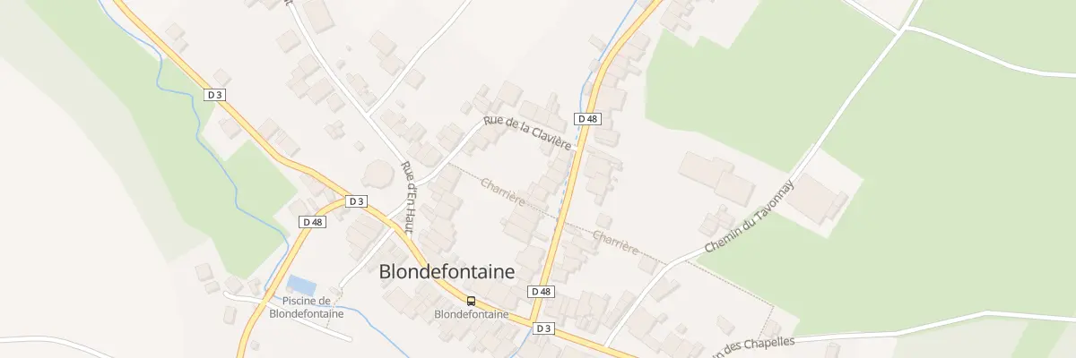 Plan du 19 Rue de la Saule à Blondefontaine