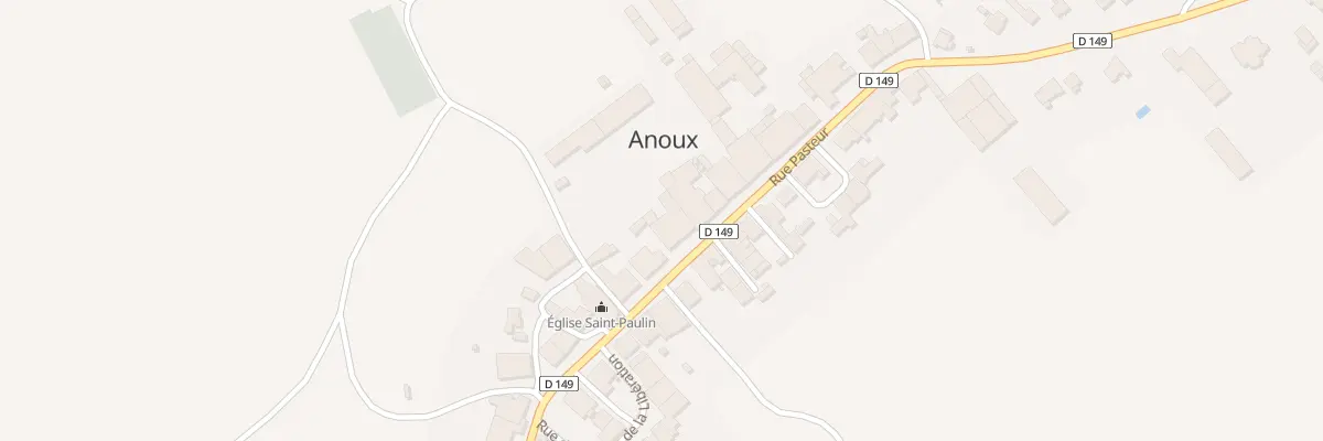 Plan du 34B Rue Pasteur à Anoux