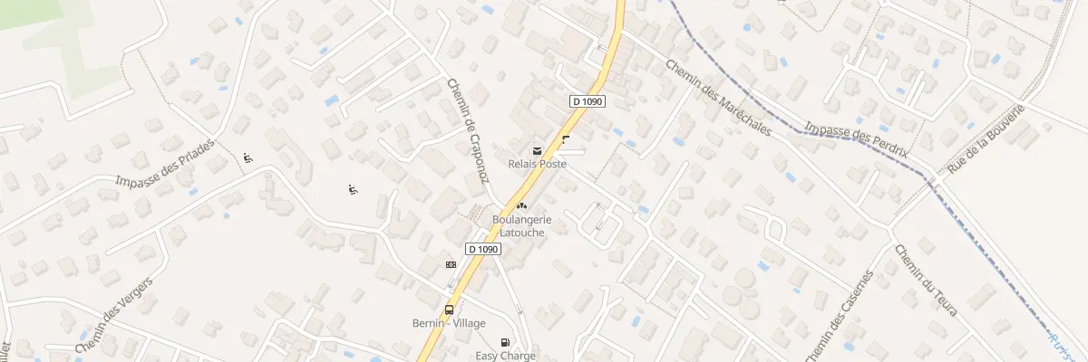 Plan du 221 Rte Rn 90 à Bernin