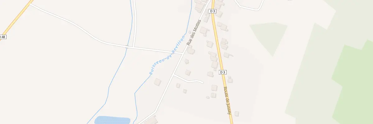 Plan du 5 Rue des Mottes à Blondefontaine