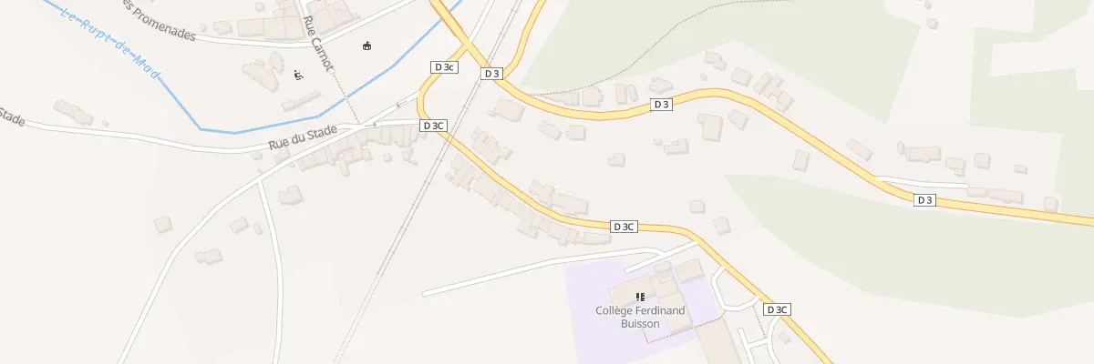 Plan du 7 Rue du Faubourg Saint Jean à Thiaucourt-Regniéville