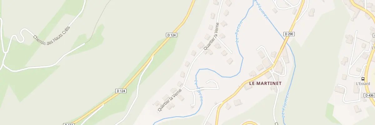 Plan du 28 Qua la Verne à Villard-Saint-Sauveur