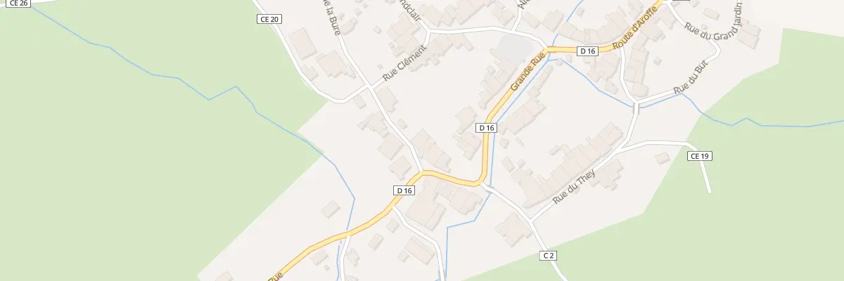 Plan du 5010A Rue de Bure à Aouze