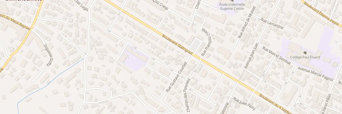 Plan du 24T Bd Stalingrad à La Seyne-sur-Mer