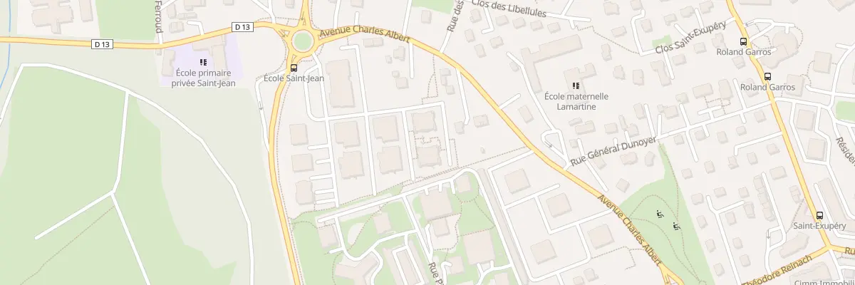 Plan du 172 Rue joseph de montfort à La Motte-Servolex