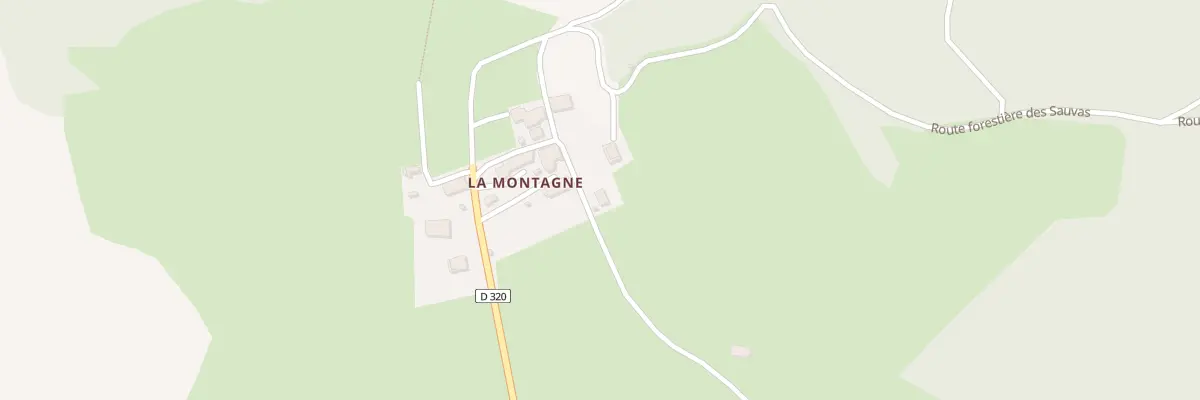 Plan du 5142 La Montagne à Montmaur