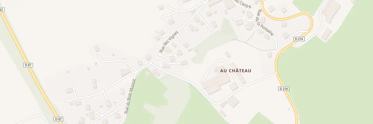 Plan du 19 Rue des Vignes à Audeux
