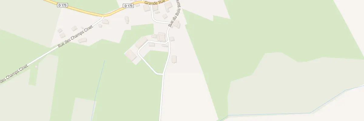 Plan du 3 Rue du Bois Rond à La Vernotte