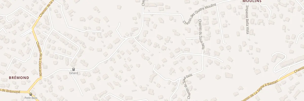 Plan du 944D Che des Quatre Moulins Cc 131 à La Seyne-sur-Mer