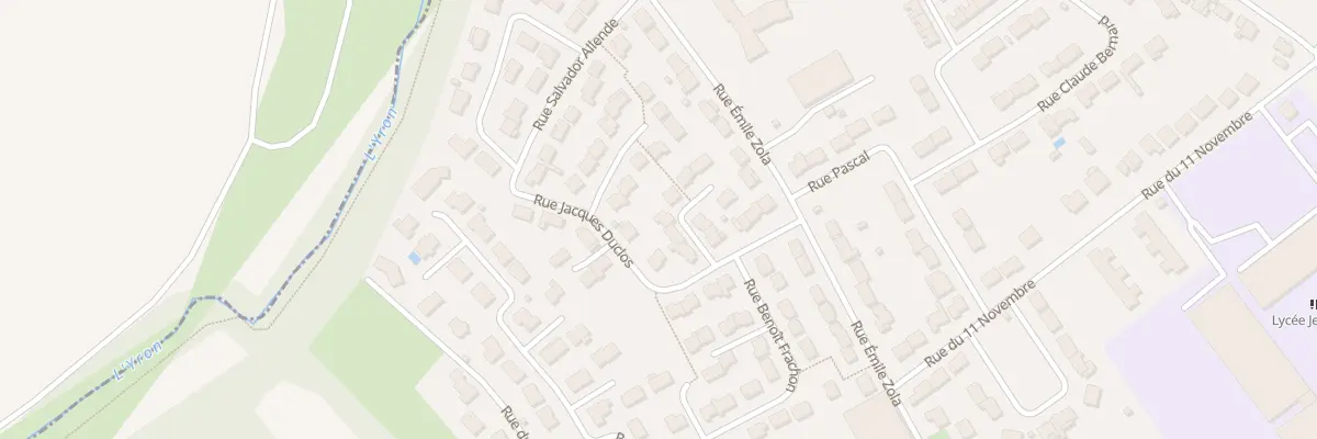 Plan du 5 Rue Pierre Courtade à Jarny
